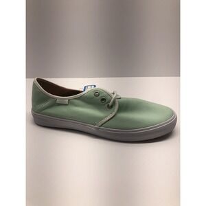 VANS Tazie SF Gossamer Green White Casual Sneakers Womens Size 8.5